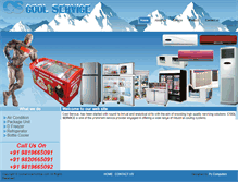 Tablet Screenshot of coolservicemumbai.com